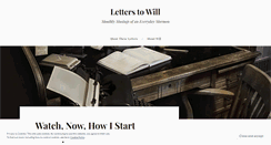 Desktop Screenshot of letterstowill.com